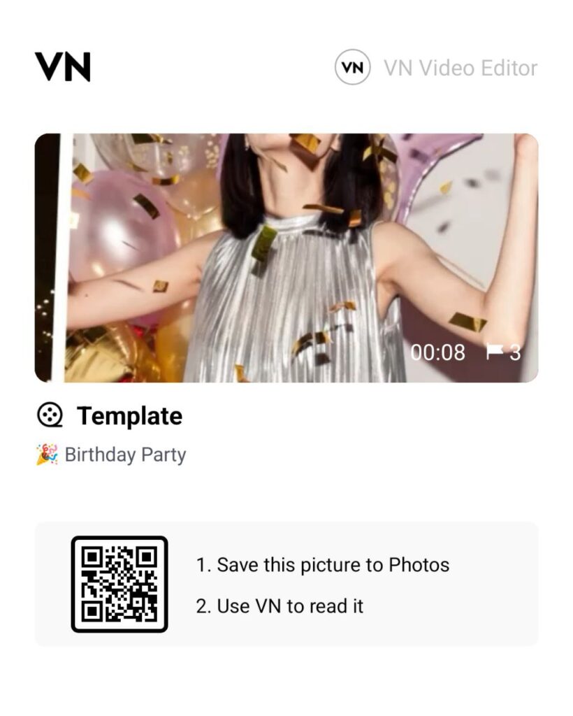 vn app birthday template