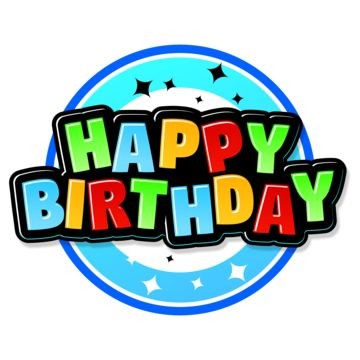 birthday logo png