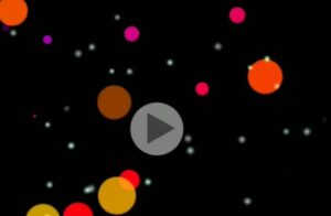 black screen particles video 