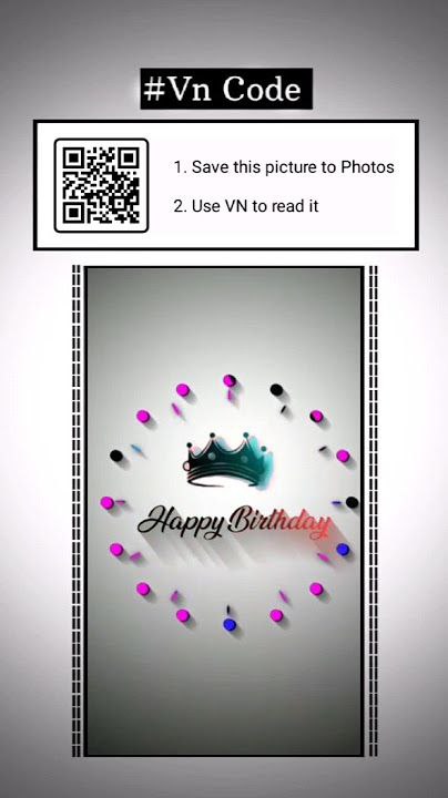 Happy birthday template code vn